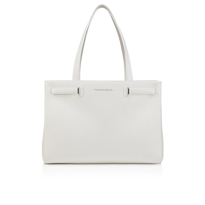 Christian Louboutin Djanis Tote E/W Men Bags | Color White