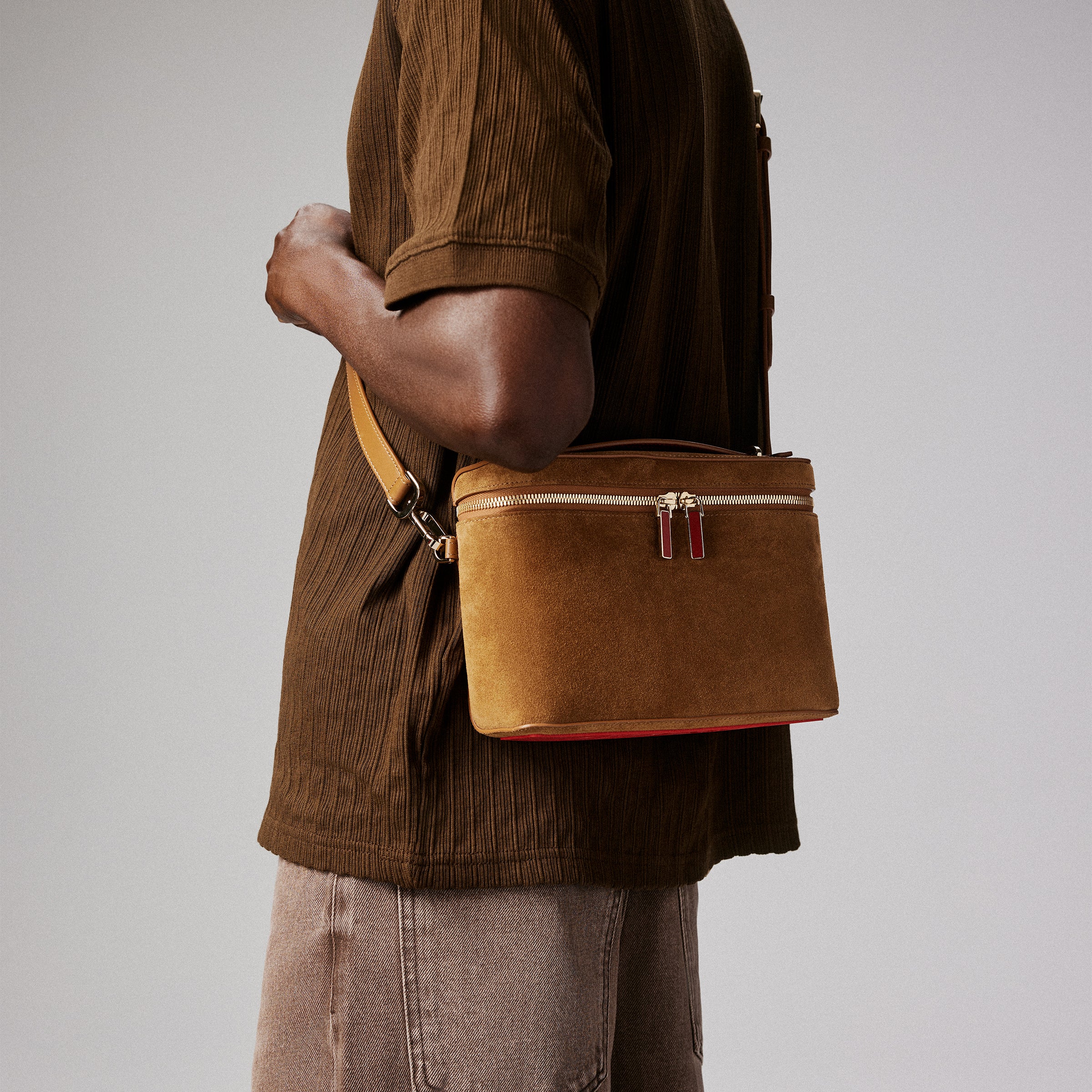Christian Louboutin Djanis Men Bags | Color Brown