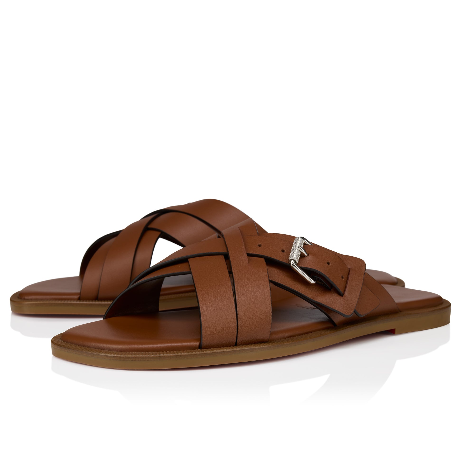 Christian Louboutin Emircross Men Shoes | Color Brown