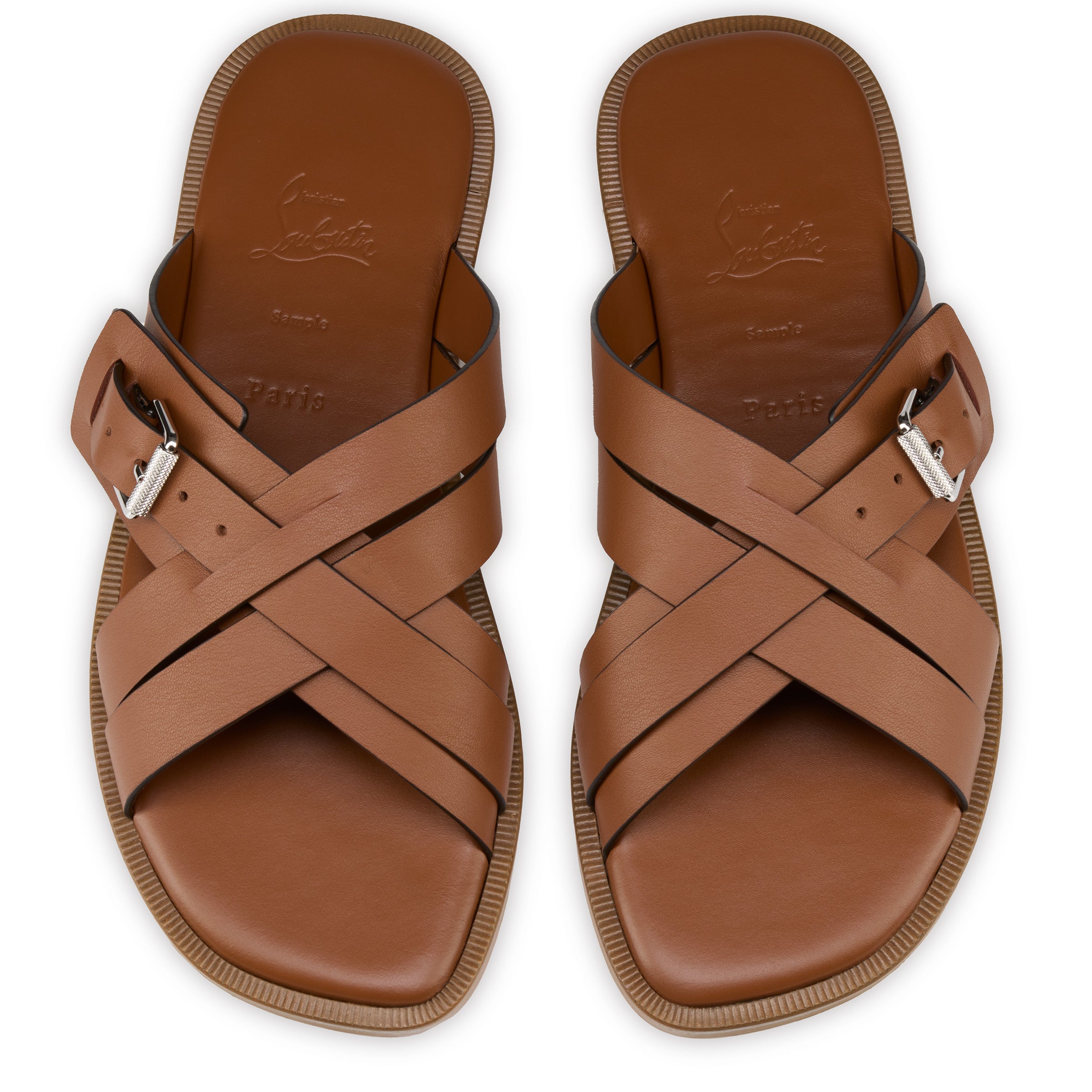 Christian Louboutin Emircross Men Shoes | Color Brown