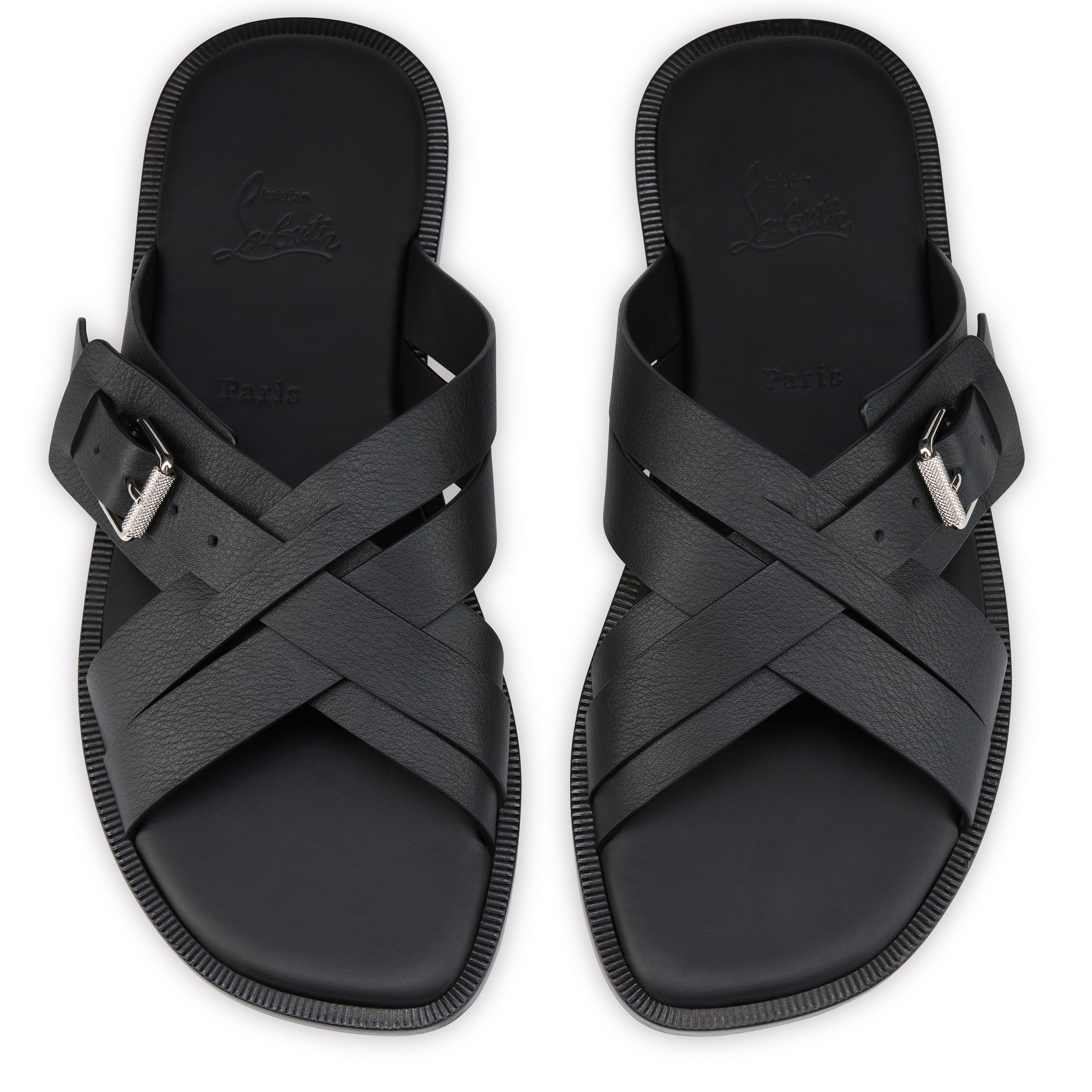 Christian Louboutin Emircross Men Shoes | Color Black