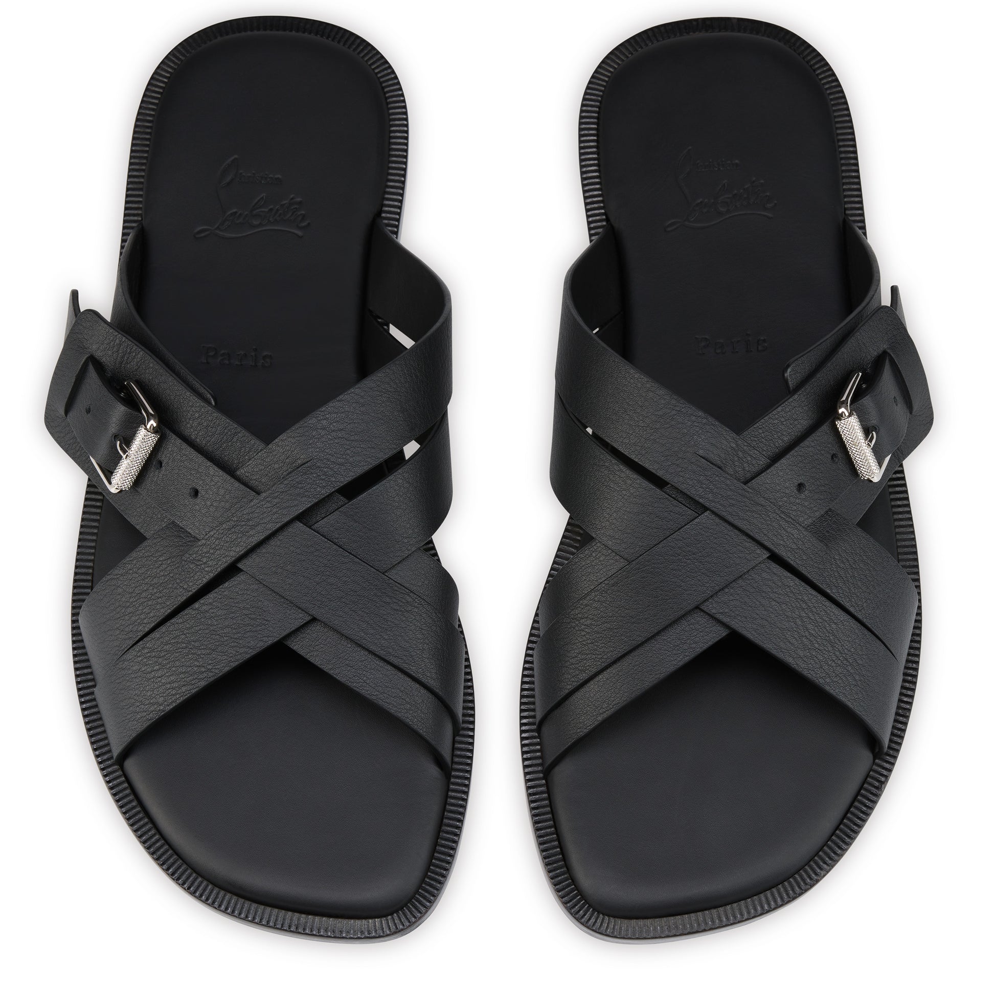 Christian Louboutin Emircross Men Shoes | Color Black