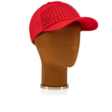 Load image into Gallery viewer, Christian Louboutin Enky Spikes Men Hats | Color Red
