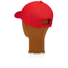 تحميل الصورة في عارض المعرض، Christian Louboutin Enky Spikes Men Hats | Color Red

