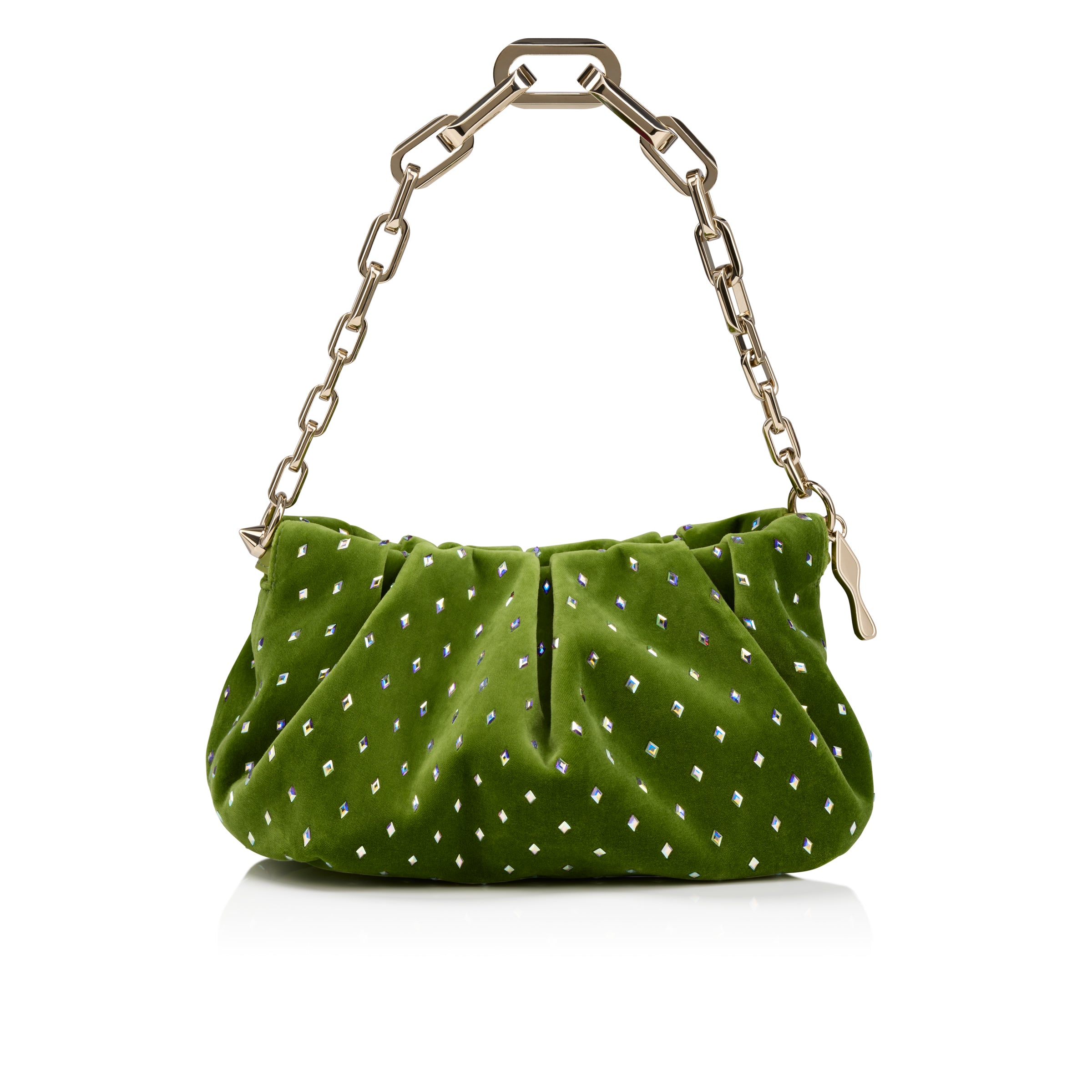 Christian Louboutin Eva Small Women Bags | Color Green
