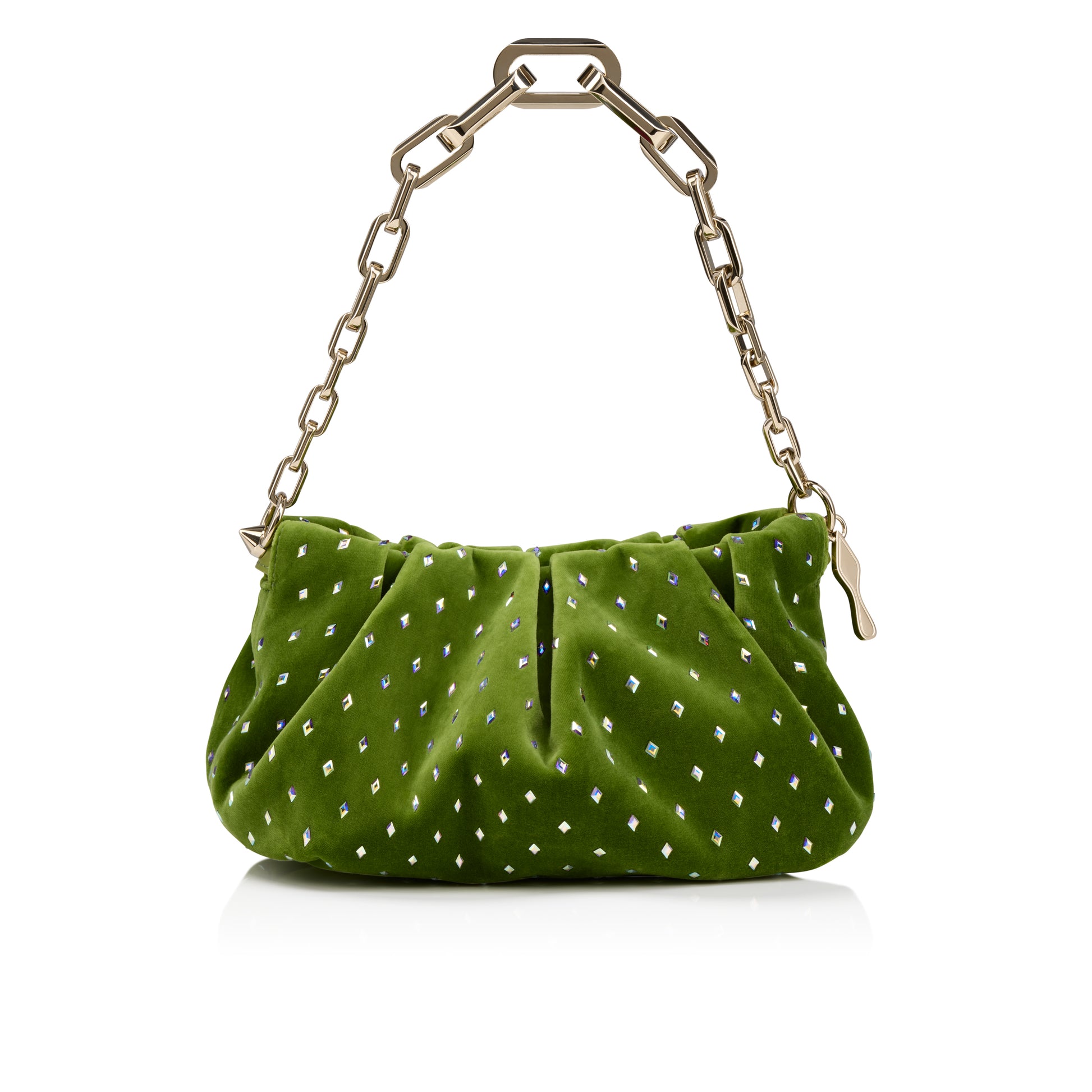 Christian Louboutin Eva Small Women Bags | Color Green