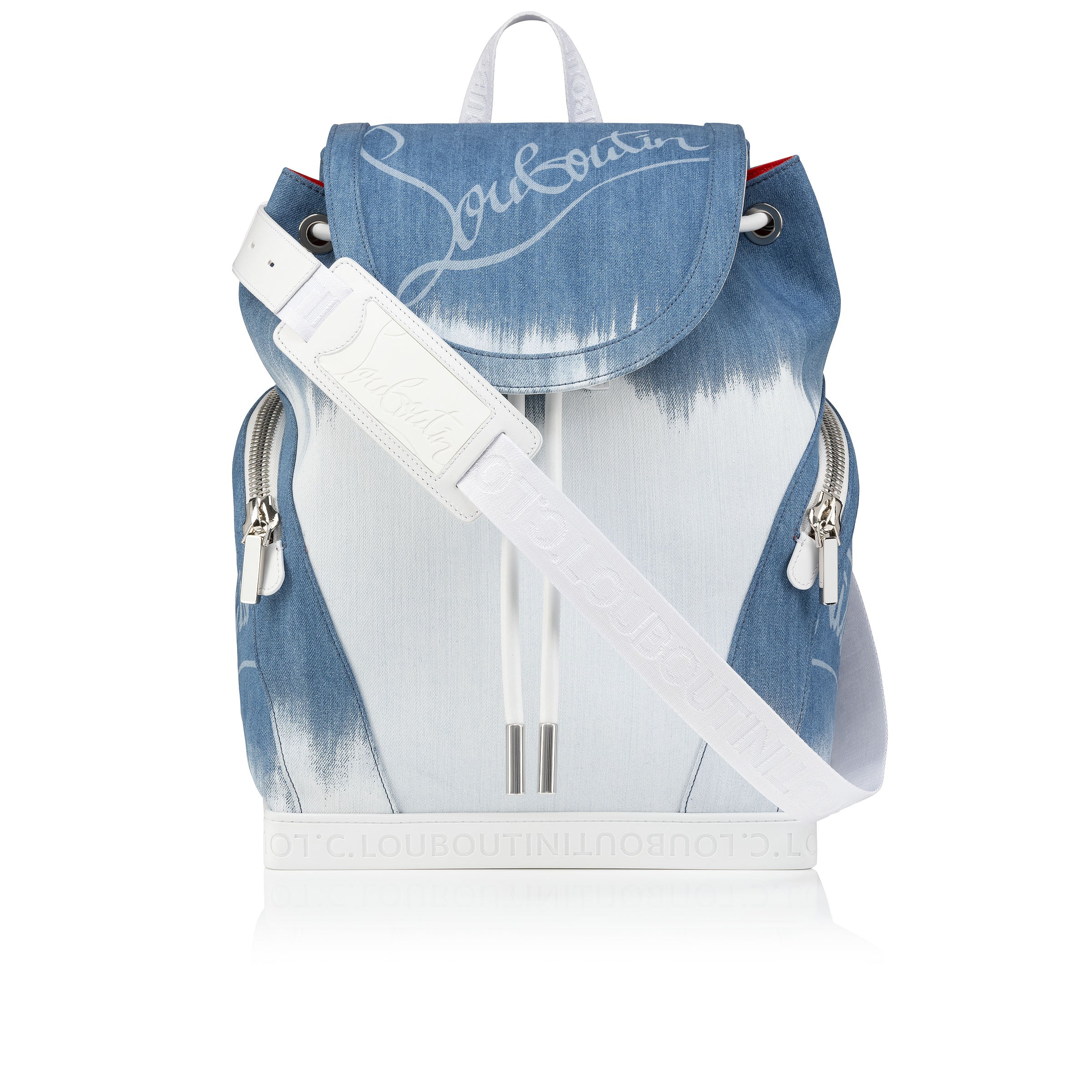 Christian Louboutin Explorafunk Small Men Bags | Color Blue