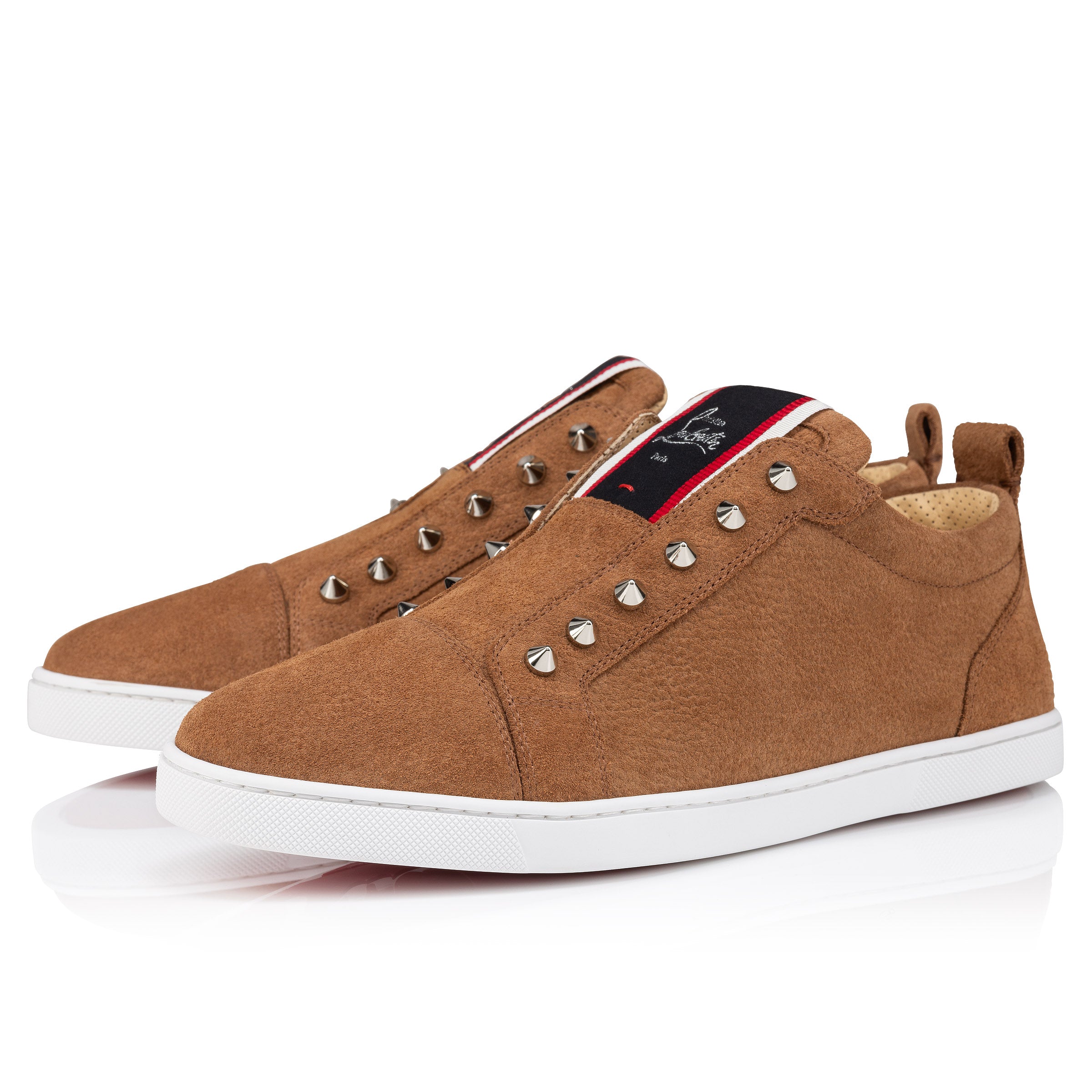 Christian Louboutin F.A.V Fique A Vontade Men Shoes | Color Brown