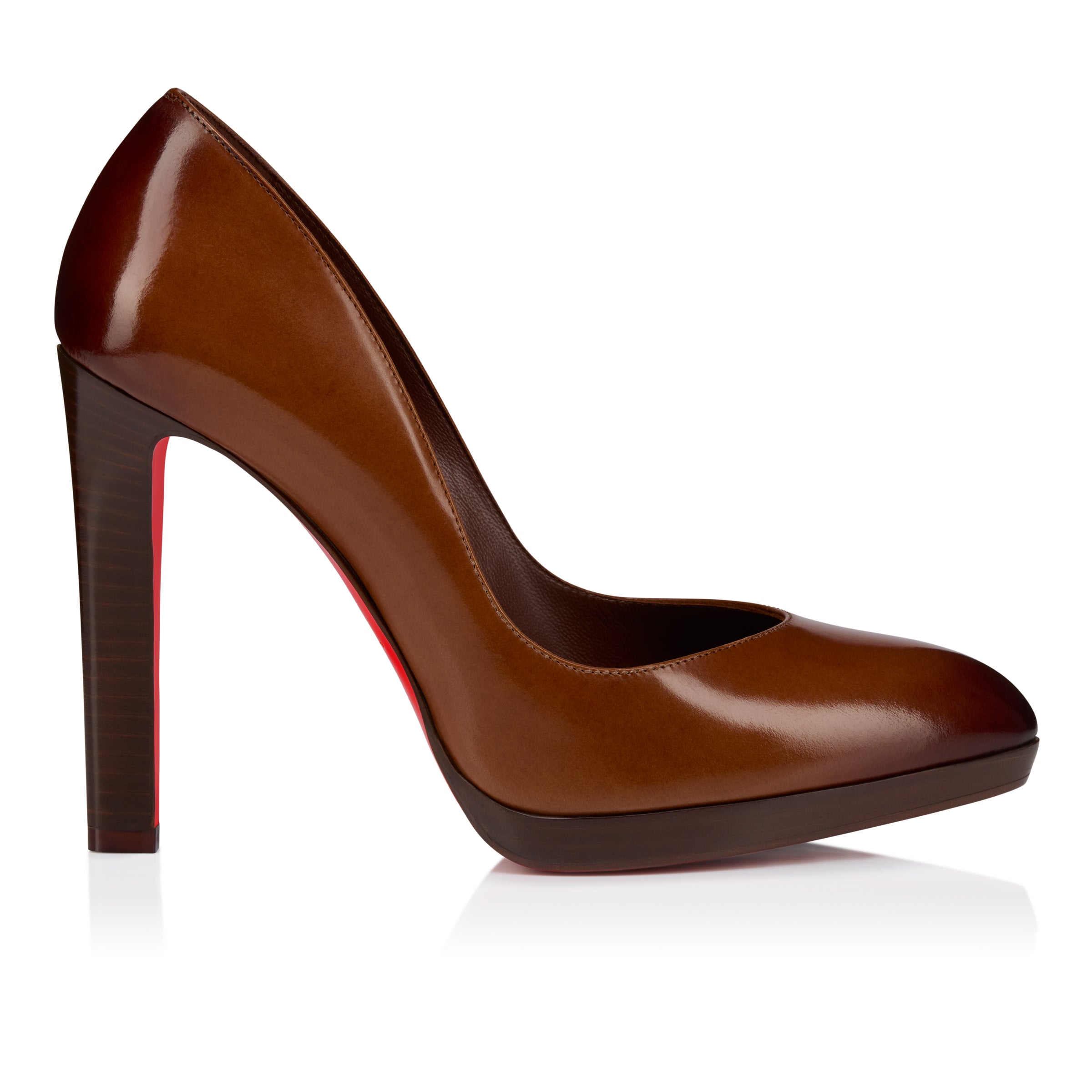 Christian Louboutin Fannylove Alta Women Shoes | Color Brown