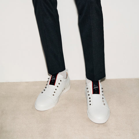 Christian Louboutin F.A.V Fique A Vontade Men Shoes | Color White