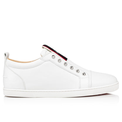 Christian Louboutin F.A.V Fique A Vontade Men Shoes | Color White