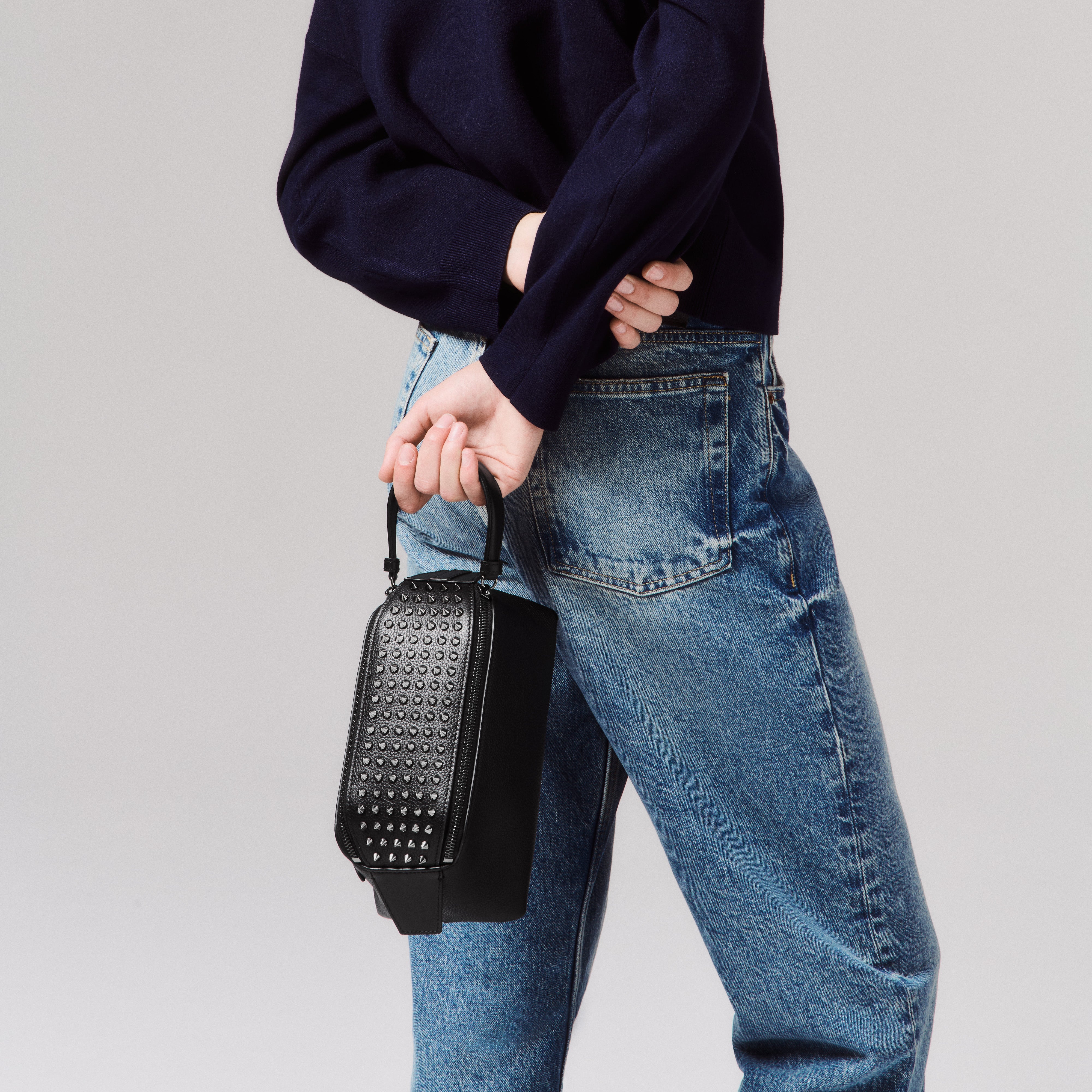 Christian Louboutin Funky Men Accessories | Color Black