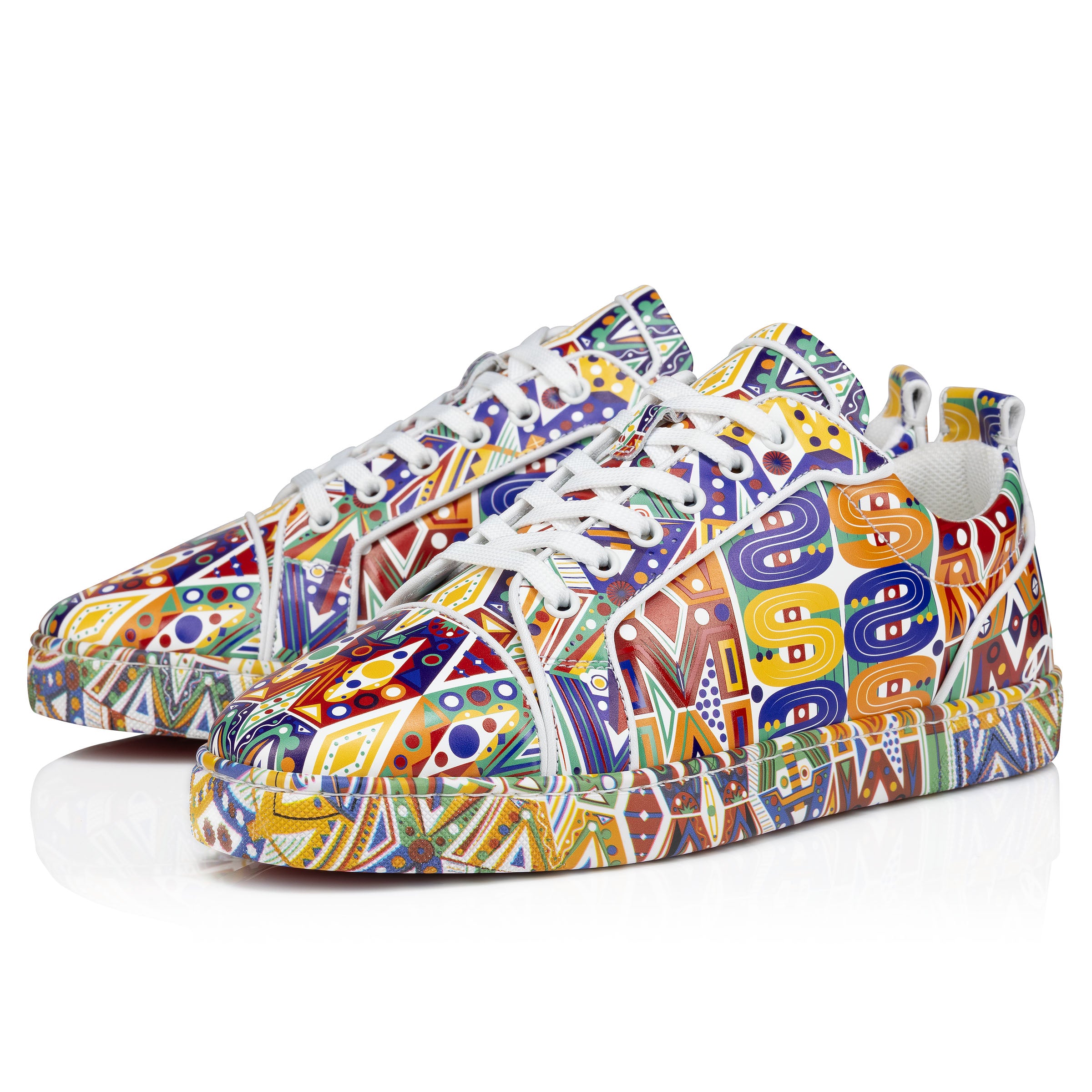 Christian Louboutin Fun Louis Junior Men Shoes | Color Multicolor