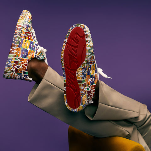 Christian Louboutin Fun Louis Junior Men Shoes | Color Multicolor