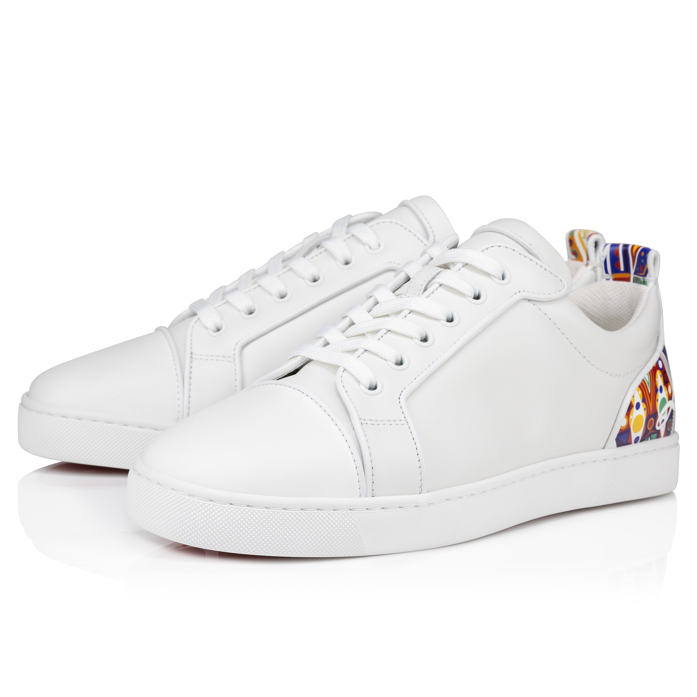 Christian Louboutin Fun Louis Junior Men Shoes | Color White