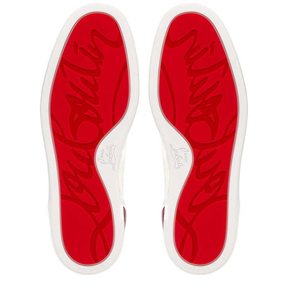 Christian Louboutin Fun Louis Junior Men Shoes | Color White