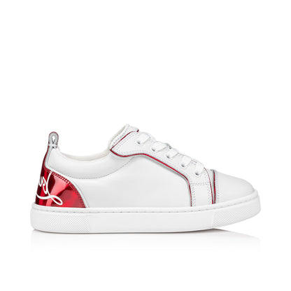 Christian Louboutin Funnyto Kids Unisex Shoes | Color White