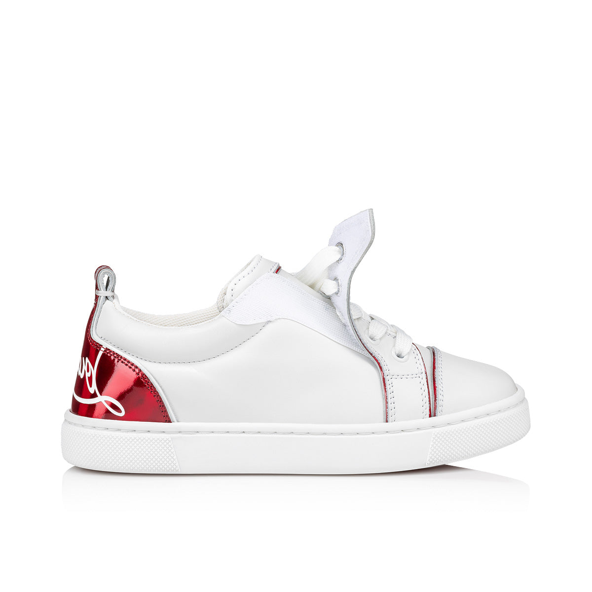 Christian Louboutin Funnyto Kids Unisex Shoes | Color White