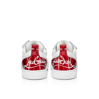 Christian Louboutin Funnyto Kids Unisex Shoes | Color White