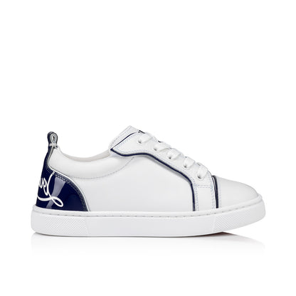 Christian Louboutin Funnyto Kids Unisex Shoes | Color White