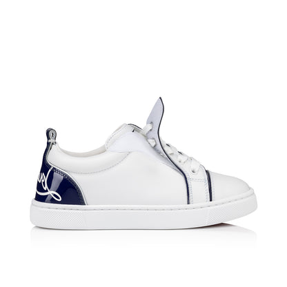 Christian Louboutin Funnyto Kids Unisex Shoes | Color White