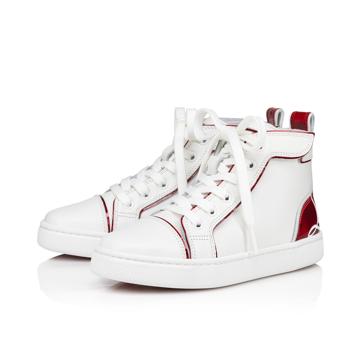 Christian Louboutin Funnytopi Kids Unisex Shoes | Color White