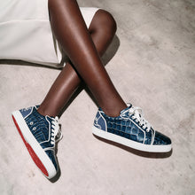 Load image into Gallery viewer, Christian Louboutin Fun Vieira  Women Shoes | Color Blue
