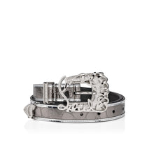 Load image into Gallery viewer, Christian Louboutin Giddy Women Belts | Color Silver
