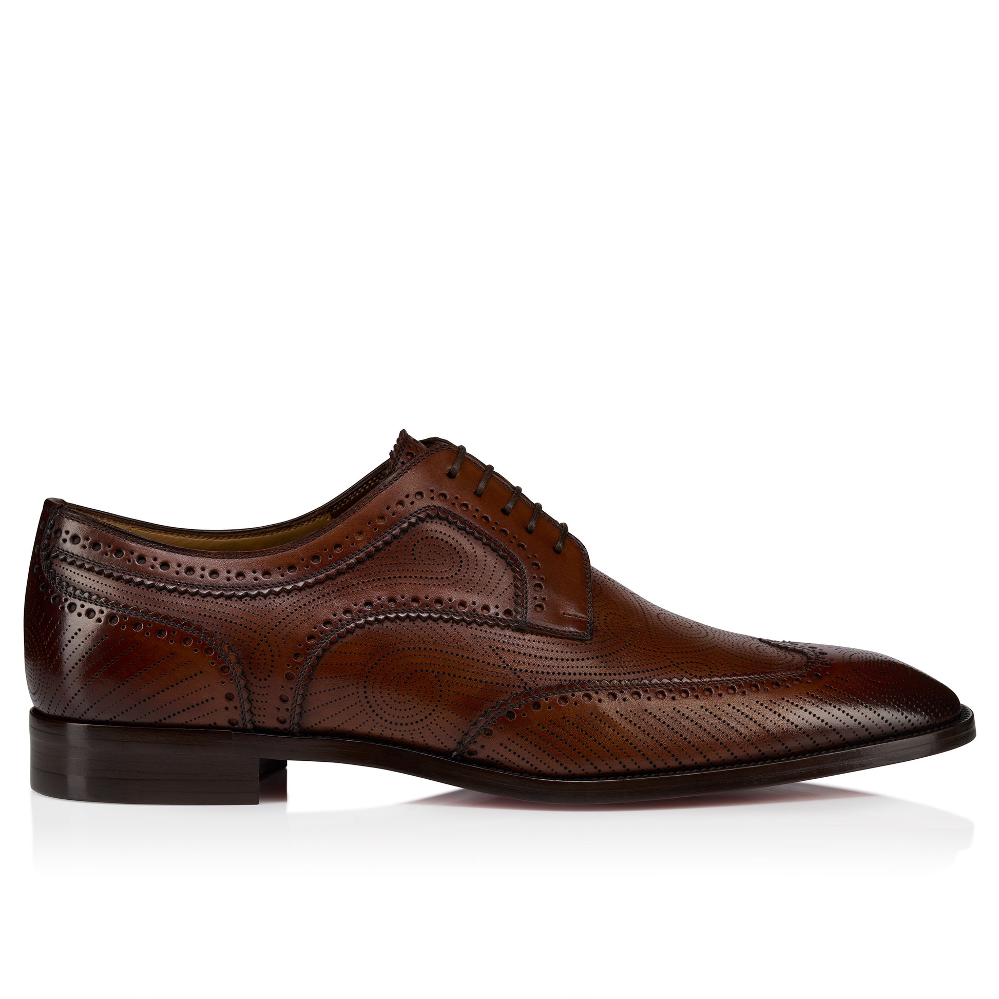 Christian Louboutin Grave Derby Men Shoes | Color Brown