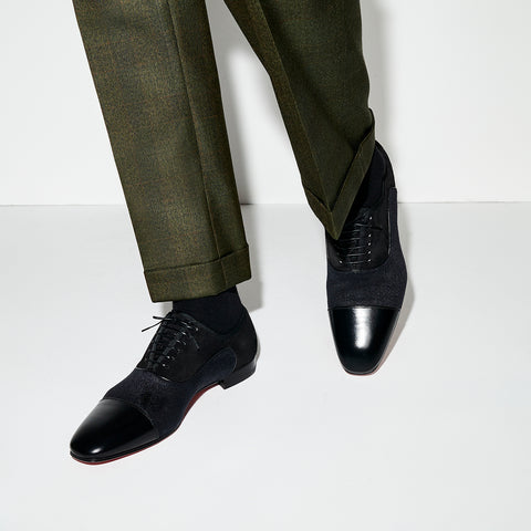 Christian Louboutin Greggo Men Shoes | Color Black