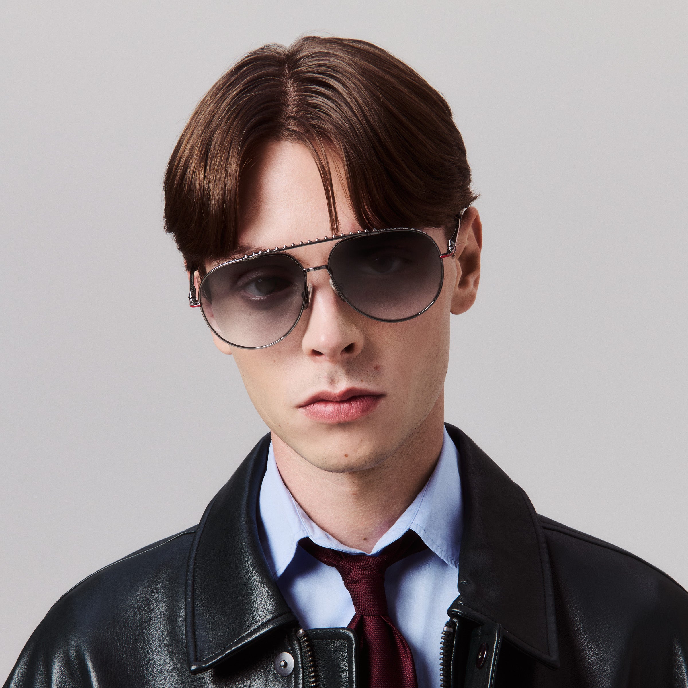 Christian Louboutin Greggo Lb0029 Men Eyewear | Color Grey