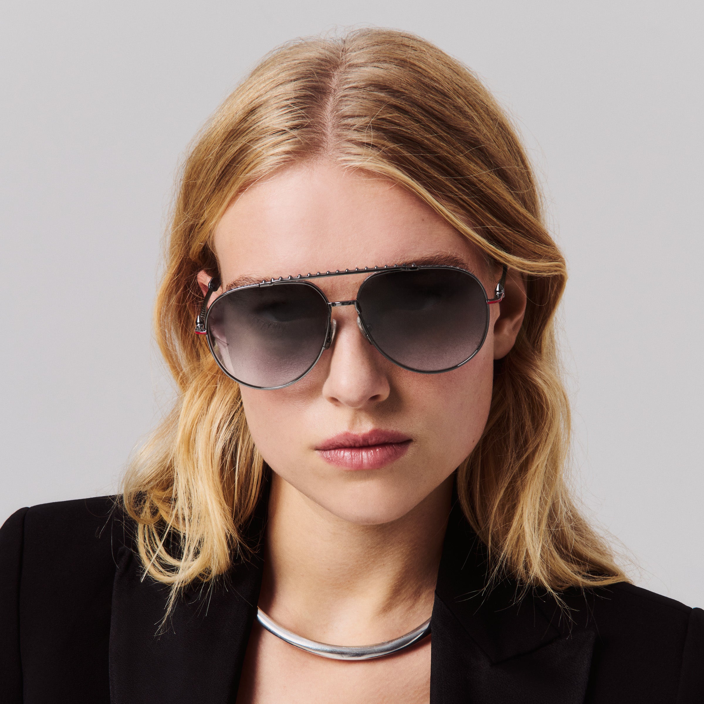 Christian Louboutin Greggo Lb0029 Men Eyewear | Color Grey