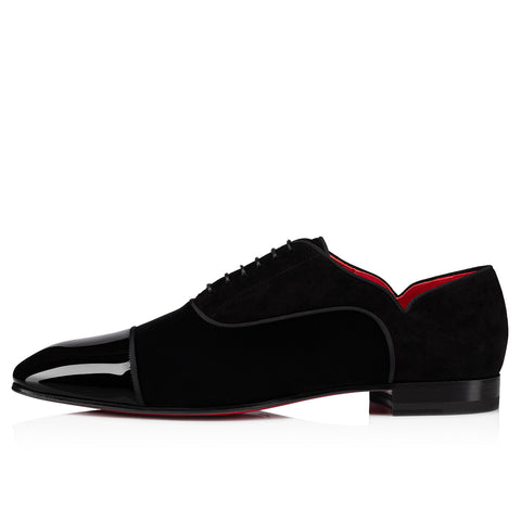Christian Louboutin Greggy Chick Men Shoes | Color Black