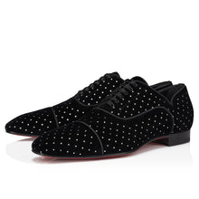 Load image into Gallery viewer, Christian Louboutin Greggy Chick Plum Strass Men Shoes | Color Black
