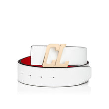 Load image into Gallery viewer, Christian Louboutin Happy Rui Cl Logo Belt Buckle Men Belts | Color Gold
