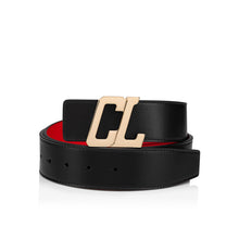 تحميل الصورة في عارض المعرض، Christian Louboutin Happy Rui Cl Logo Belt Buckle Men Belts | Color Gold
