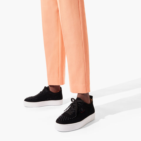 Christian Louboutin Happyrui Spikes Men Shoes | Color Black