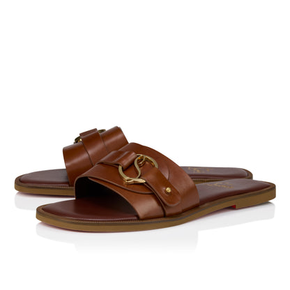 Christian Louboutin Her In Roma Mule Women Shoes | Color Brown