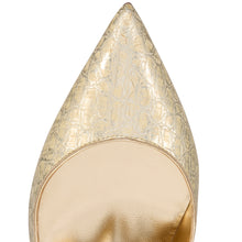 Load image into Gallery viewer, Christian Louboutin Hot Chick Women Shoes | Color Gold
