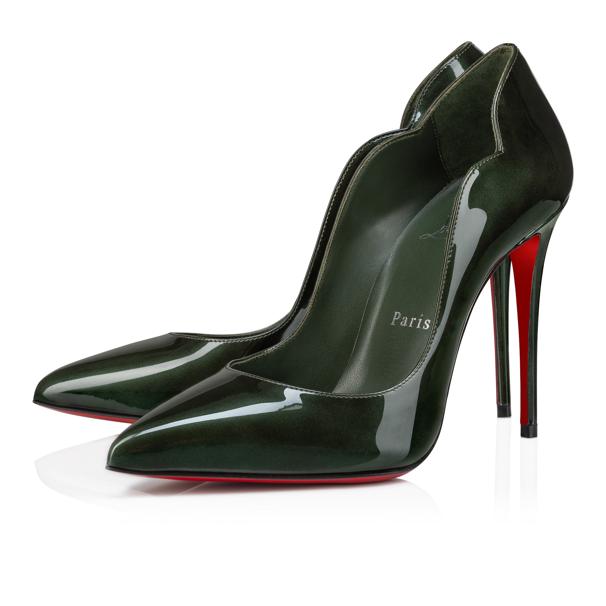 Christian Louboutin Hot Chick Women Shoes Color Green