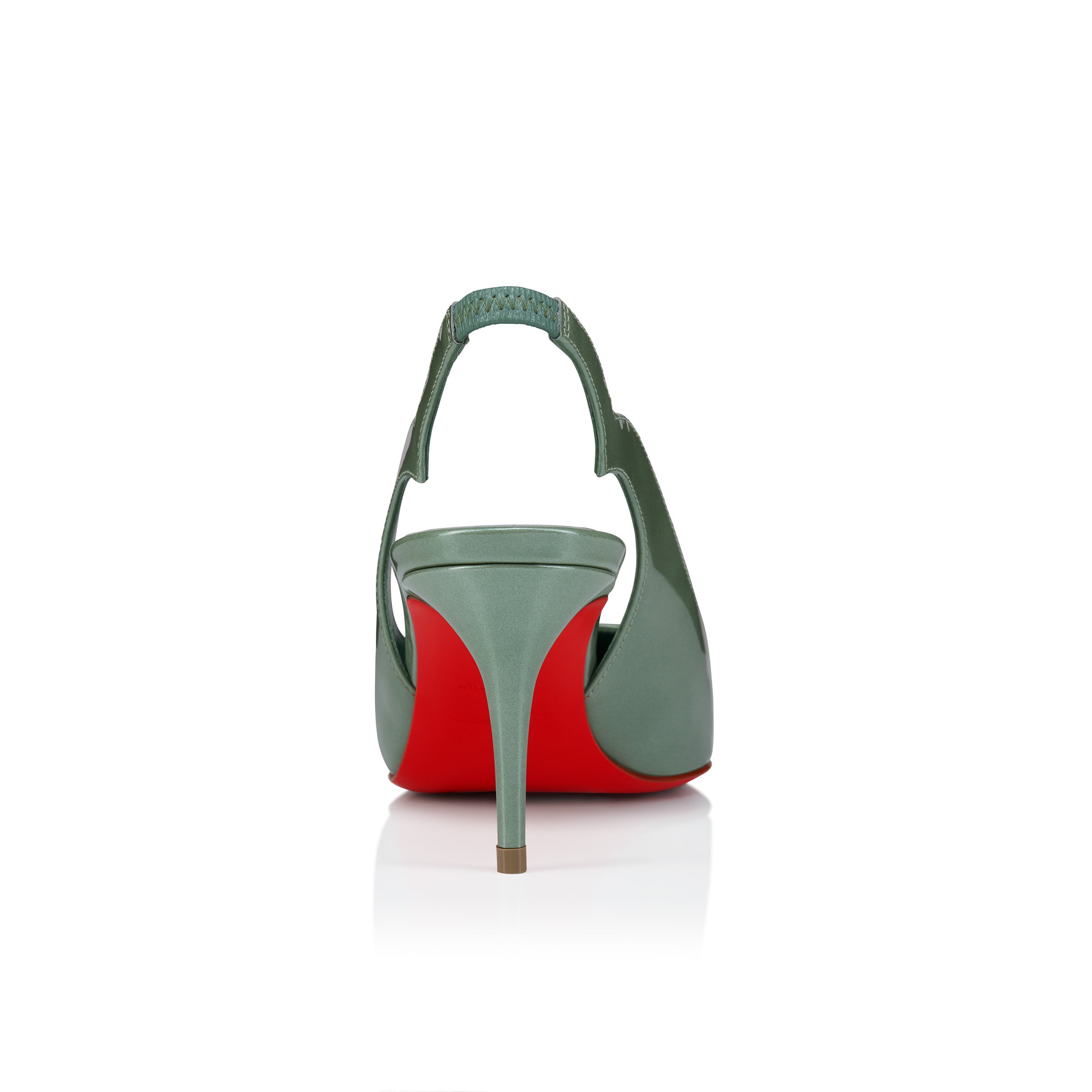 Christian Louboutin Hot Chick Sling Women Shoes | Color Green