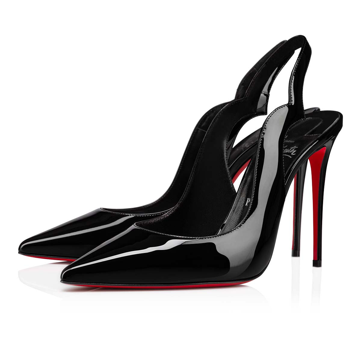 Christian Louboutin Hot Chick Sling Women Shoes | Color Black