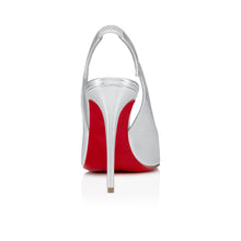 Load image into Gallery viewer, Christian Louboutin Hot Chick Sling Women Shoes | Color Silver
