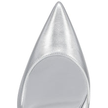 Load image into Gallery viewer, Christian Louboutin Hot Chick Sling Women Shoes | Color Silver
