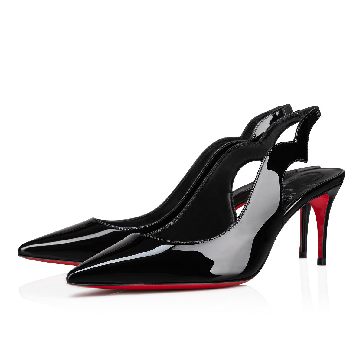 Christian Louboutin Hot Chick Sling Women Shoes | Color Black