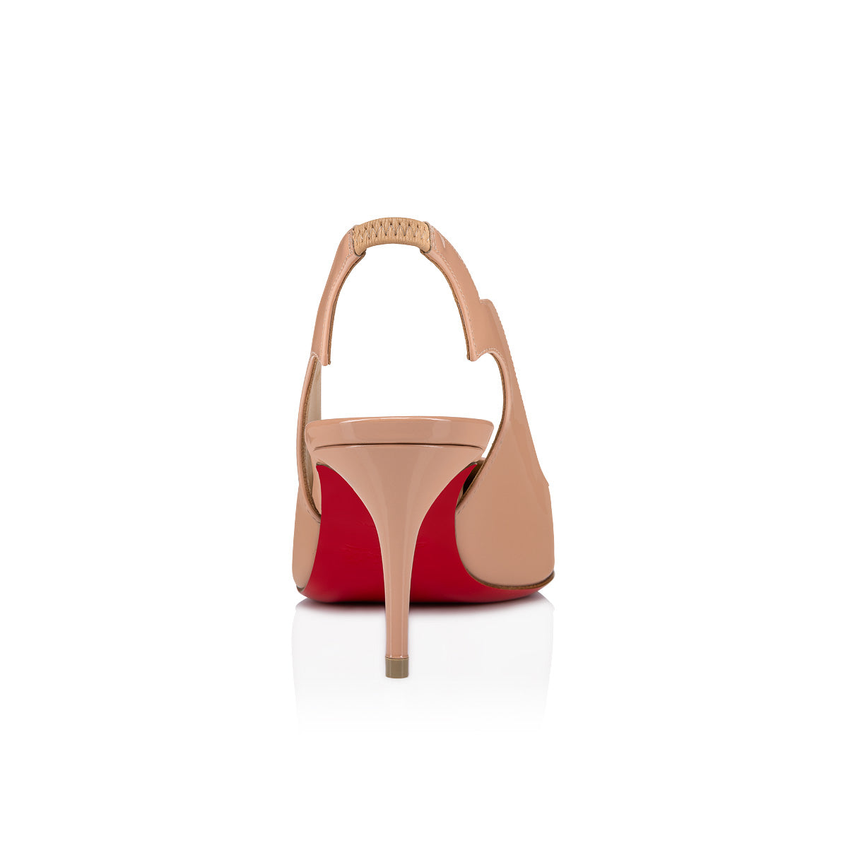 Christian Louboutin Hot Chick Sling Women Shoes | Color Beige