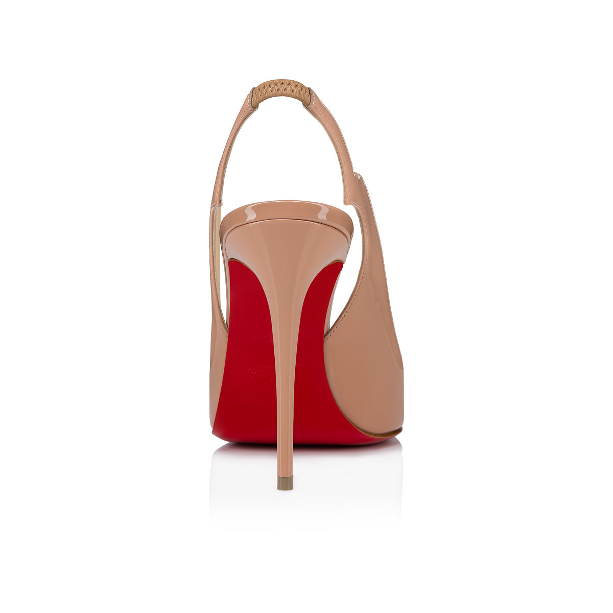 Christian Louboutin Hot Chick Sling Women Shoes | Color Beige