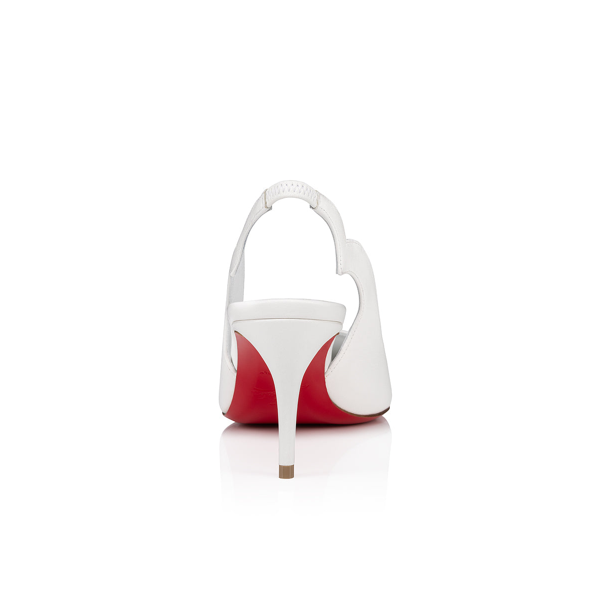 Christian Louboutin Hot Chick Sling Women Shoes | Color White