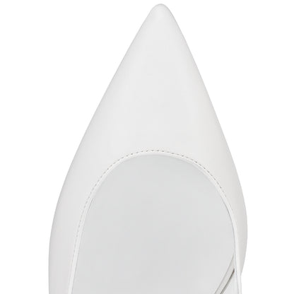Christian Louboutin Hot Chick Sling Women Shoes | Color White