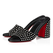 Load image into Gallery viewer, Christian Louboutin Jane Mule Strass Boum Women Shoes | Color Black
